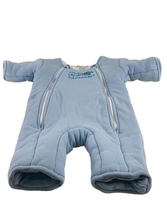 used Baby Merlin's Magic Sleepsuit, Small 3-6 Months, Blue, Cotton