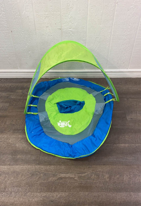 used SwimWays Baby Spring Float with Sun Canopy