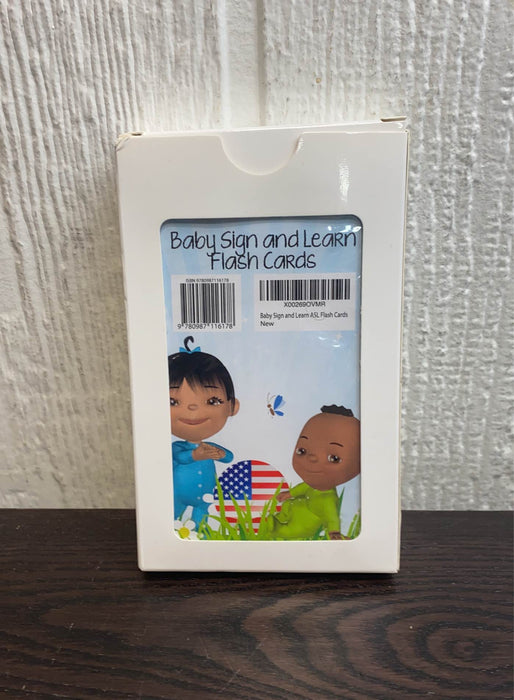 used Baby Sign Language Flash Cards