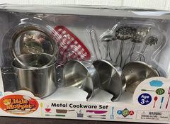 secondhand Little Moppet Metal Kitchen Set