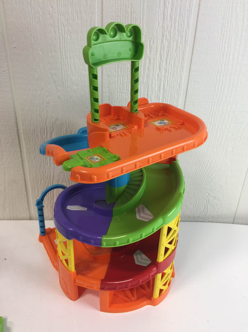 secondhand VTech Go! Go! Smart Wheels Spinning Spiral Tower With Cars
