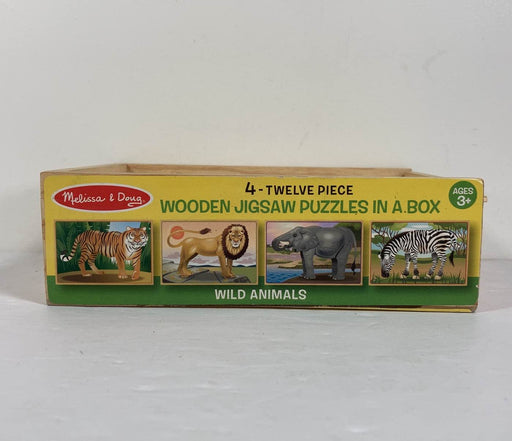 secondhand Melissa & Doug Jigsaw Puzzles In A Box