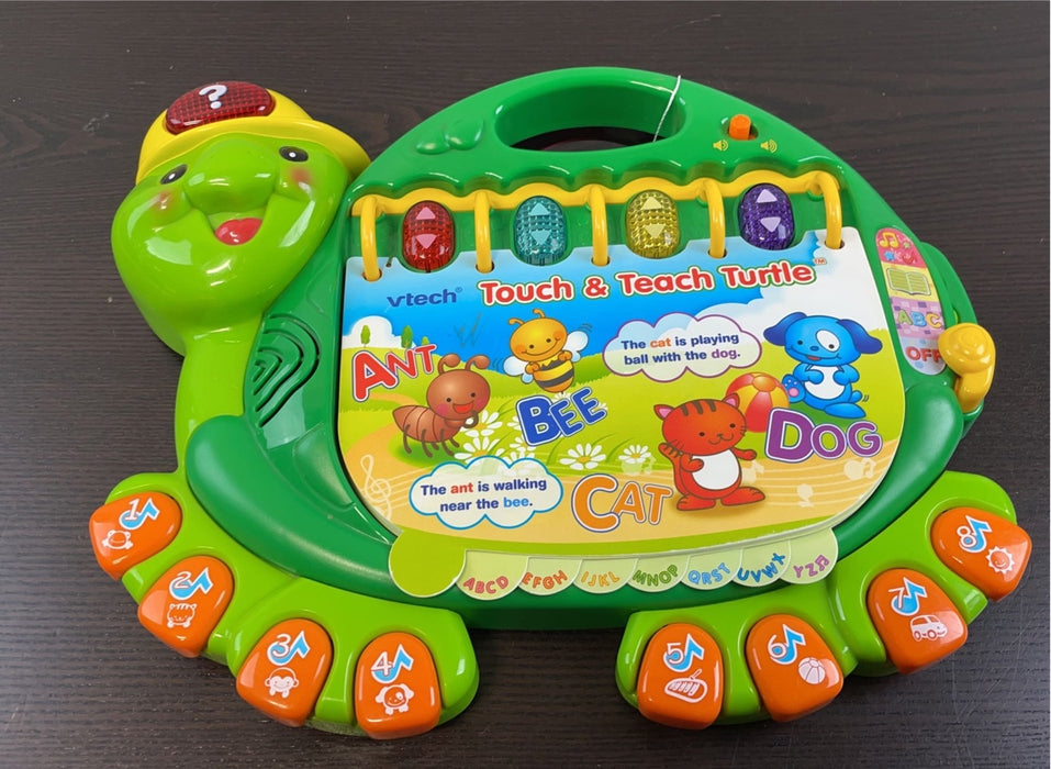 secondhand VTech Touch & Teach Turtle