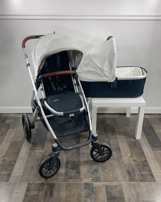 secondhand UPPAbaby VISTA Stroller, Bryce (White Marl), 2017