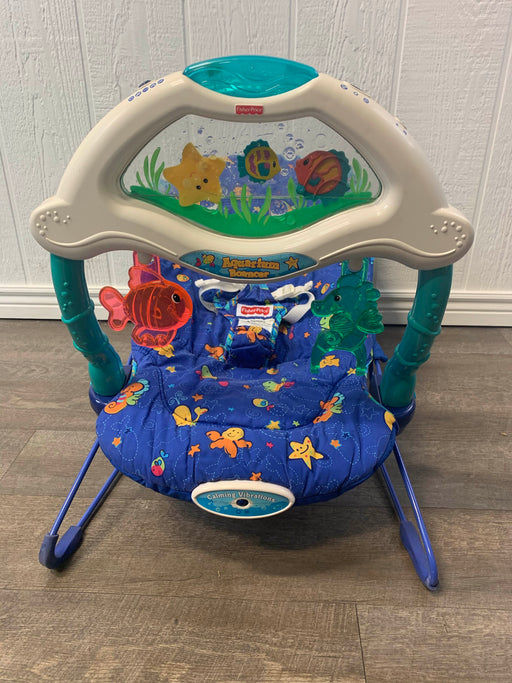 secondhand Fisher Price Baby Bouncer, Turtle Days