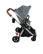 secondhand Mompush Ultimate 2 Baby Stroller, 2022, Grey with Silver Frame