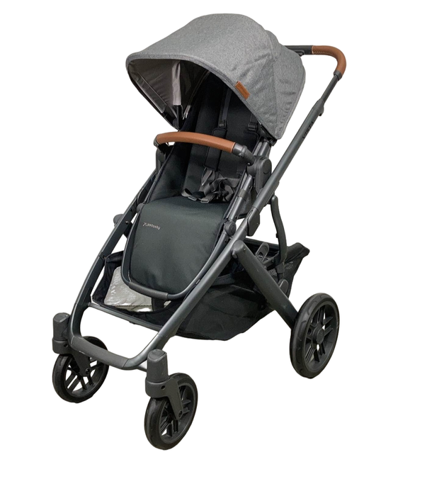 secondhand UPPAbaby VISTA V2 Stroller, 2022, Greyson (Charcoal Melange)