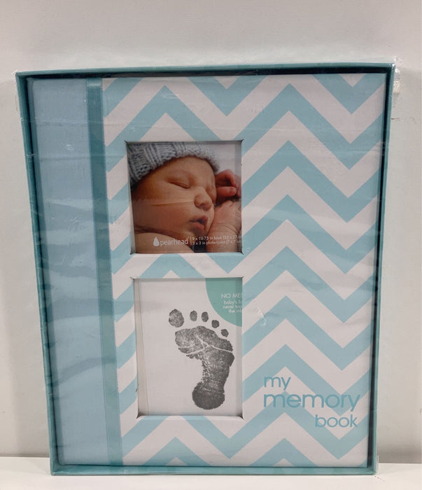 secondhand Pearhead Chevron Baby Memory Book