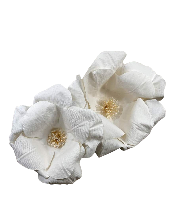 Shop Pottery Barn Kids Crepe Paper Flower Decor Set Of 2, White at GoodBuy Gear