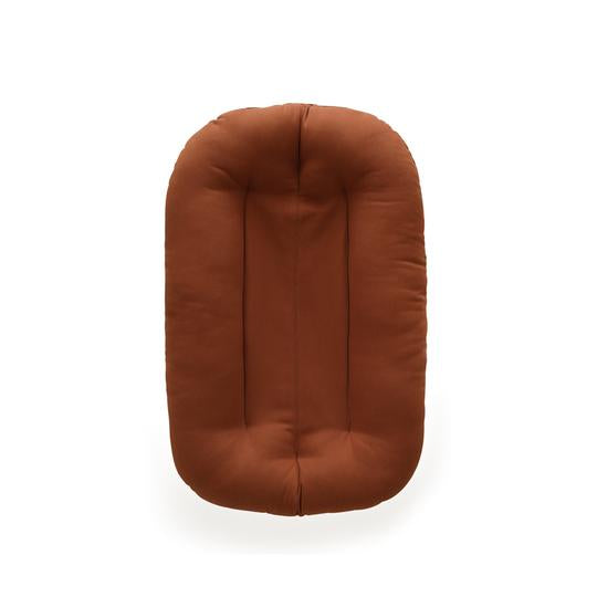 used Snuggle Me Organic Sensory Infant Lounger, Gingerbread