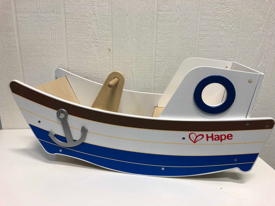 used Hape Wooden Boat