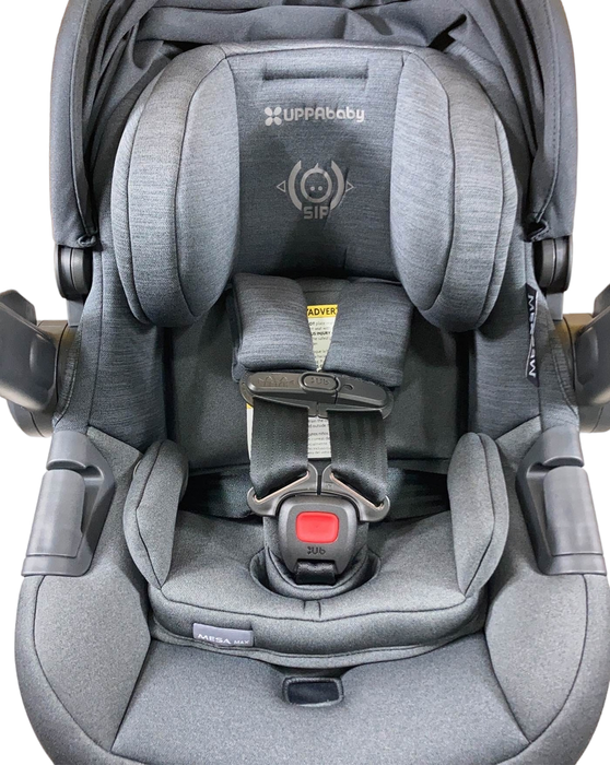 UPPAbaby MESA MAX Infant Car Seat and Base, Jake (Black), 2022