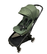 secondhand Bugaboo Butterfly Stroller, 2022, Forest Green