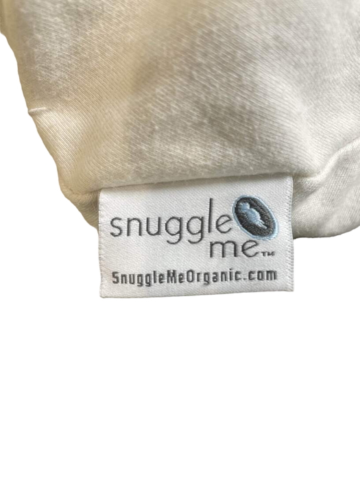 Snuggle Me Organic Sensory Infant Lounger with Cover, Natural