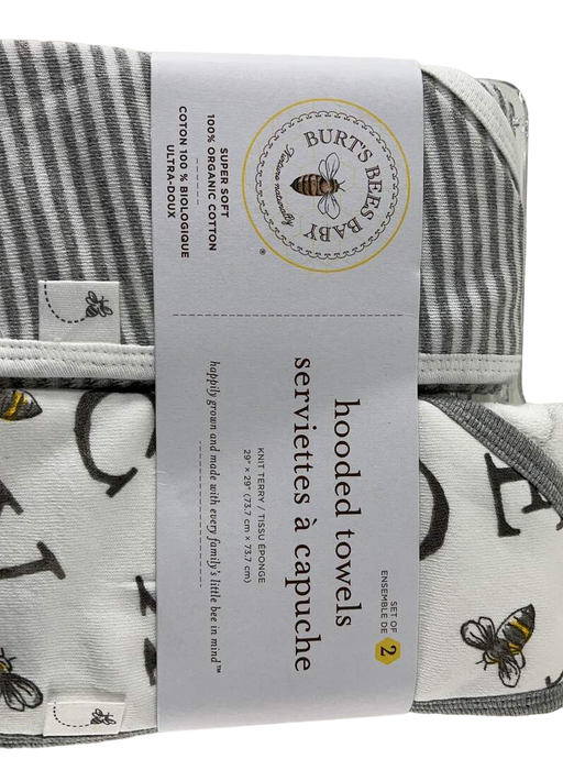 Shop Burt's Bees Baby Hooded Bath Towel, Alphabet at GoodBuy Gear