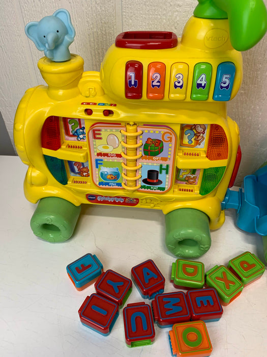 secondhand VTech Sit To Stand Alphabet Train