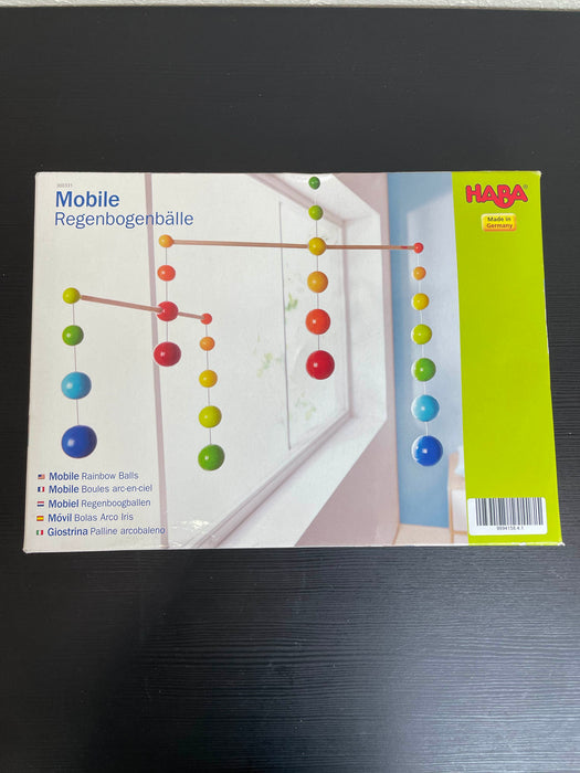 used HABA Rainbow Balls Mobile