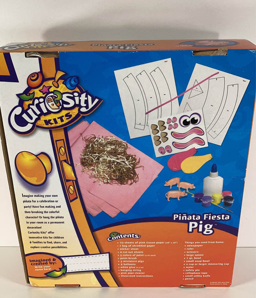 secondhand Curiosity Kits Fiesta Pig Piñata