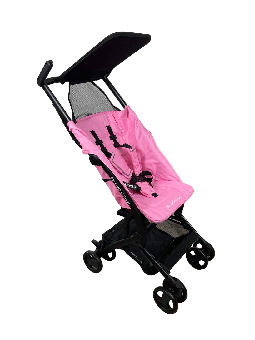 delta clutch travel stroller Delta Children The Clutch Travel Stroller, Pink, 2023