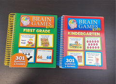 used BUNDLE Brain Games Kids Books