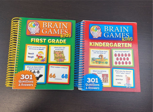 used BUNDLE Brain Games Kids Books