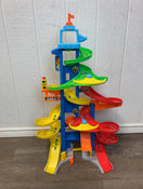 used Little People City Skyway Take Turns Ramp Tower