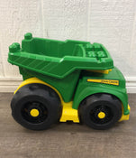 used Mega Bloks First Builders John Deere Dump Truck