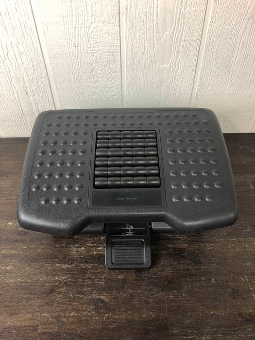 used Mind Reader Adjustable-Height Footrest with Rollers