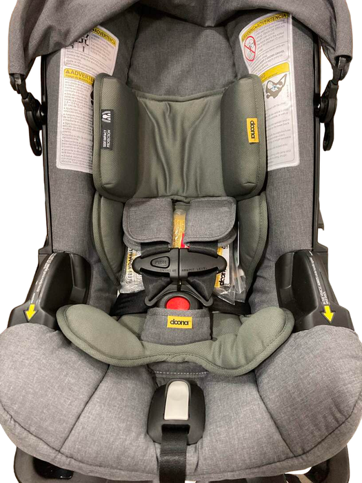 Doona Infant Car Seat & Stroller Combo, 2023, Storm Grey