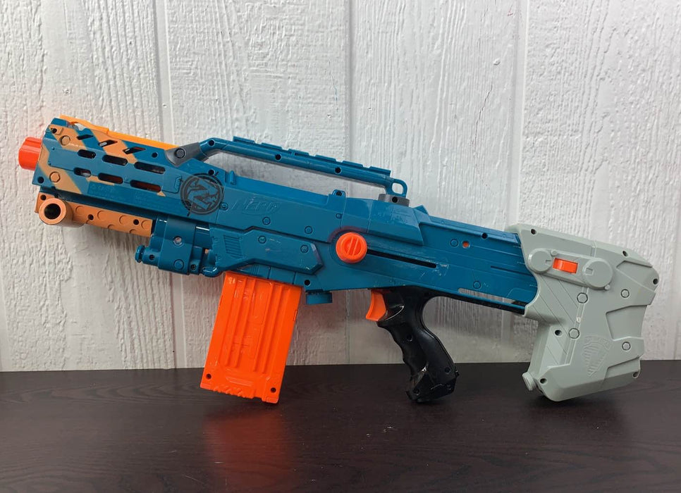 used Nerf Zombie Strike Longshoremen CS-12 Blaster