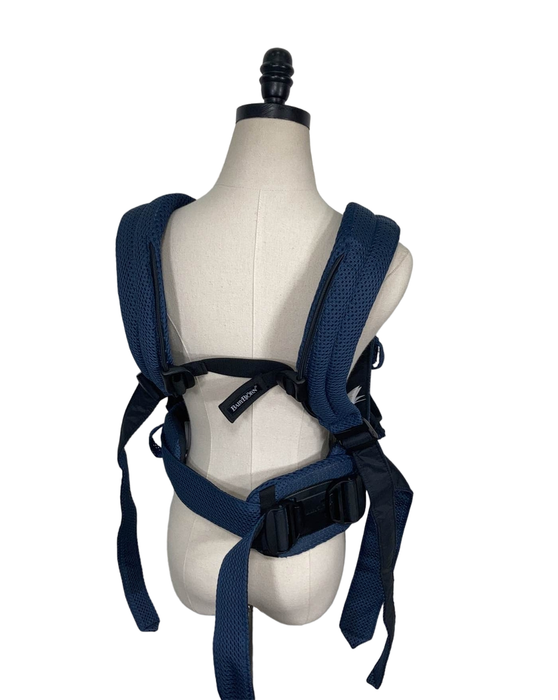 secondhand BabyBjorn Baby Carrier Harmony, Navy Blue