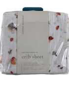 used Little Unicorn Cotton Muslin Fitted Crib Sheet