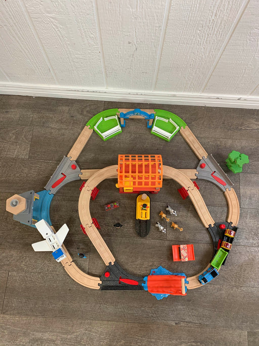 secondhand Thomas & Friends Busy Island Playset with Accessories