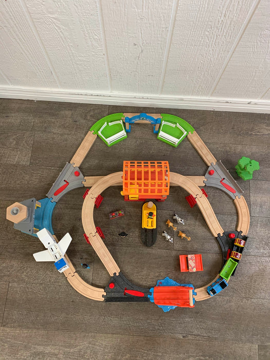 secondhand Thomas & Friends Busy Island Playset with Accessories