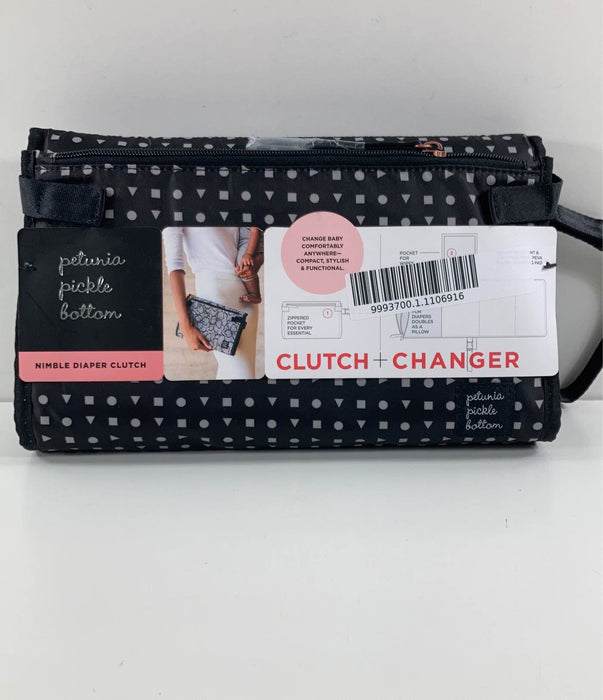 used Petunia Pickle Bottom Diaper Clutch