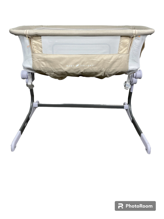 Baby Delight Beside Me Dreamer Extra Tall Bedside Sleeper, Golden Grain