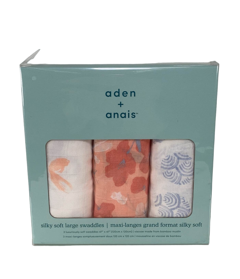 Aden Anais Silky Soft Swaddles Pack Koi Pond
