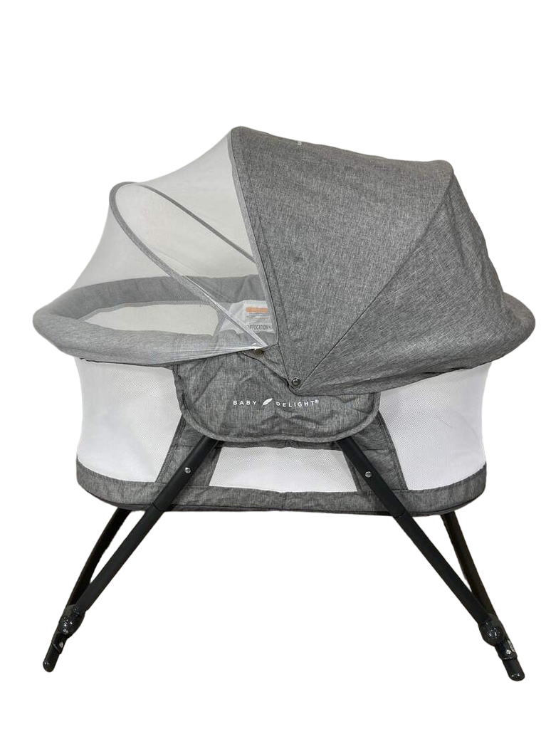 Baby Delight Go With Me Slumber Deluxe Portable Rocking Bassinet, Char