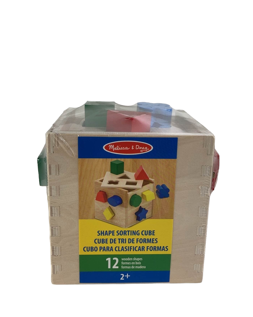 Melissa & doug shape best sale sorting cube