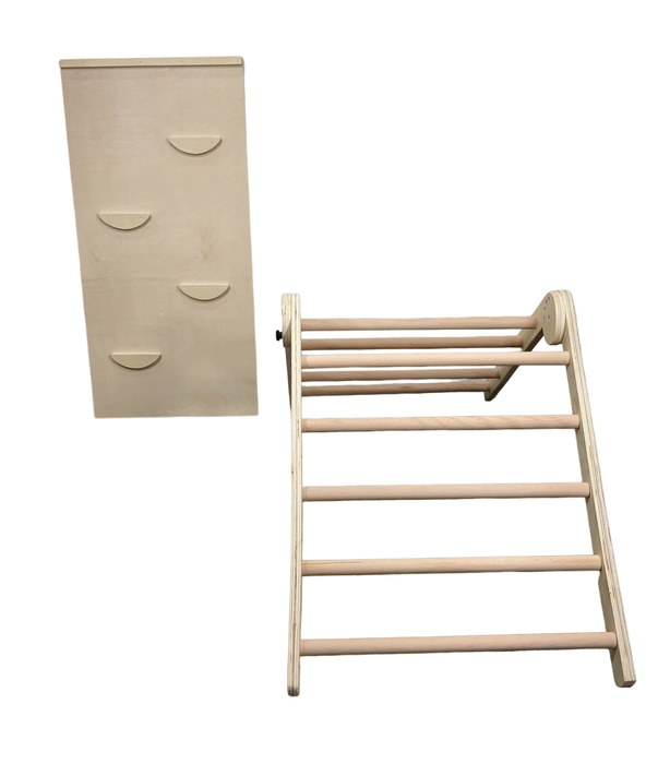 used Montessori Climbing Set, Triangle And Ramp