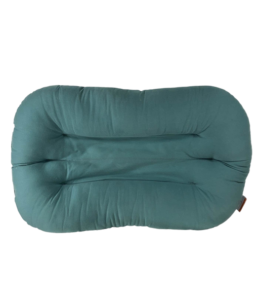 used Snuggle Me Organic Sensory Toddler Lounger, Moss