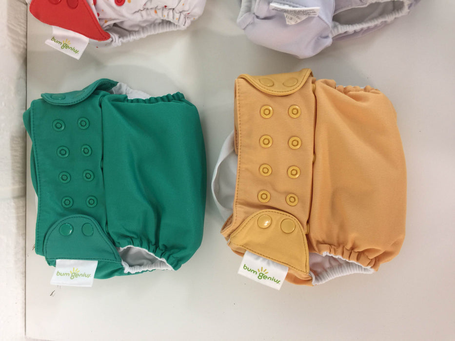 secondhand BumGenius Elemental All-In-One Cloth Diapers