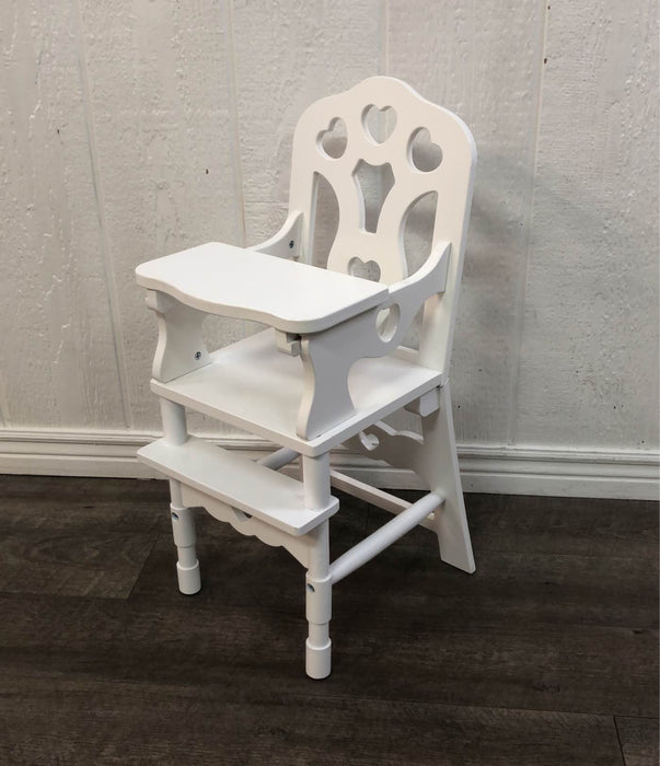 used Melissa & Doug Mine To Love Doll Highchair