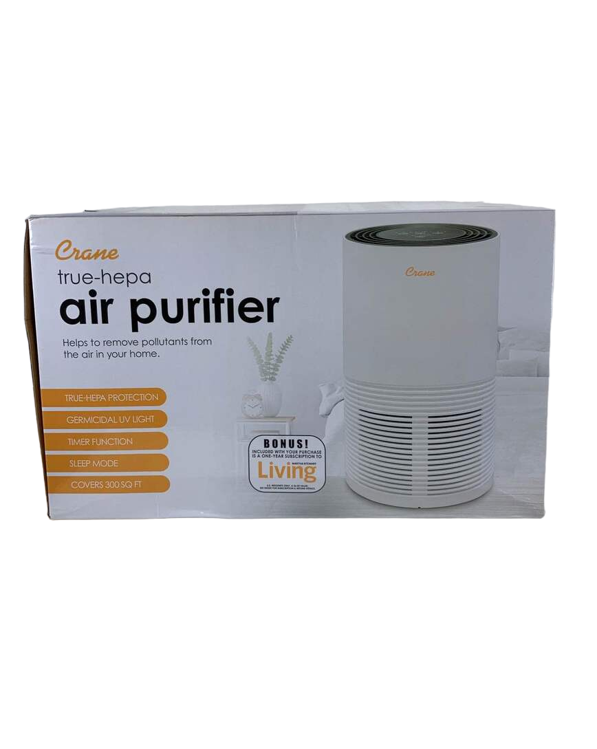 Air Purifier with UV Light & True HEPA, Up To 300 sq. ft.