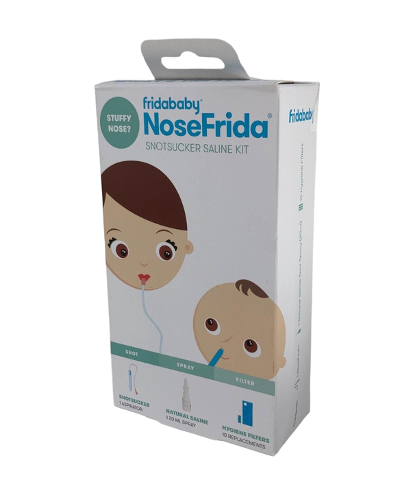 secondhand FridaBaby Nosefrida The Snotsucker Saline Kit