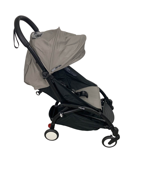 secondhand Babyzen YOYO2 Complete Stroller, Black with Grey, 2022