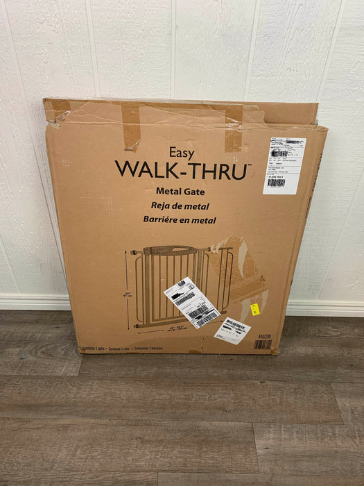 Evenflo Easy Walk-Thru Top Of Stairs Gate