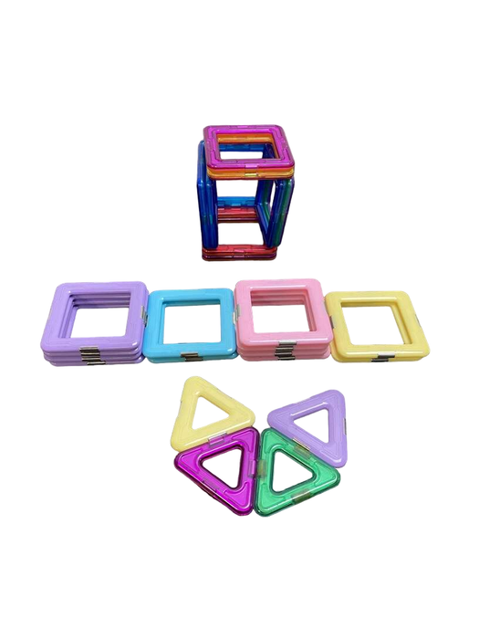 used Magnetic Tile Set