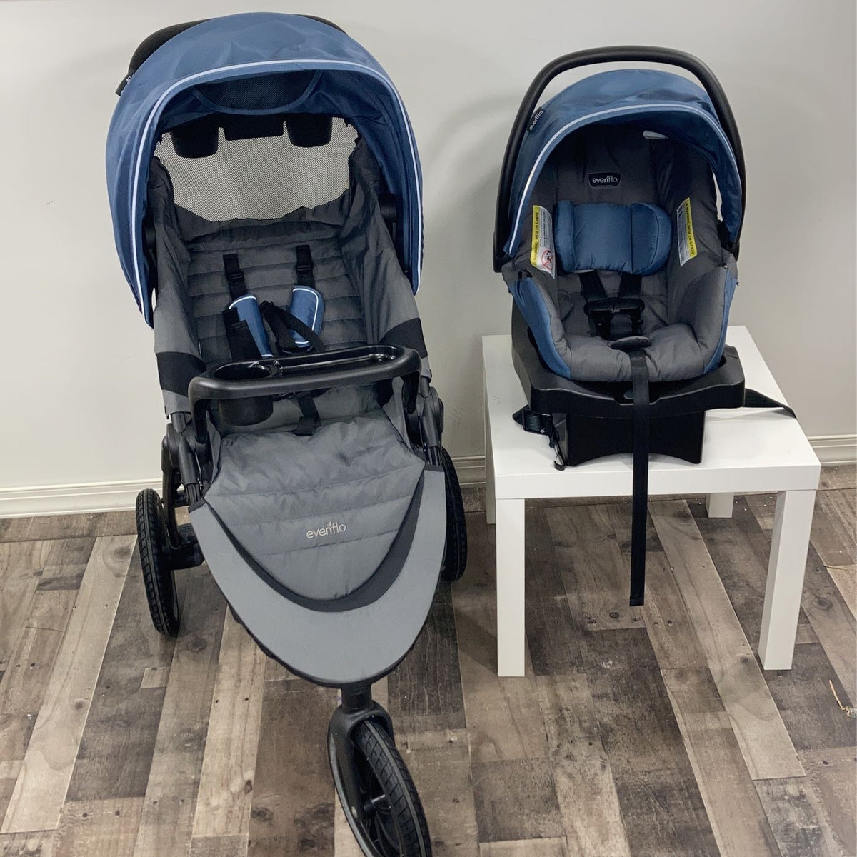 evenflo litemax 35 stroller only Evenflo Folio3 Stroll & Jog Travel System with Litemax 35 Infant Car S