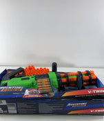 secondhand Adventure Force V-Twin Motorized Gatling Belt Dart Blaster